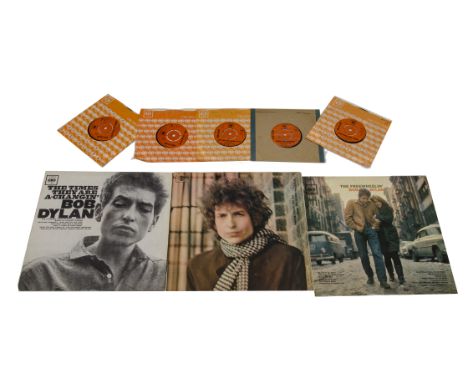 Bob Dylan, Three Original UK Mono Albums: The Freewheelin Bob Dylan, The Times They Are A Changin' and Blonde on Blonde (Doub