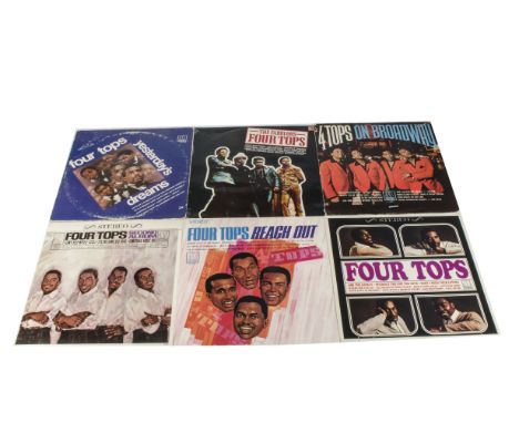 Four Tops,  thirteen albums including Four Tops, Second Album, On Broadway, Four Tops Now, Magic and more - Mainly USA and UK