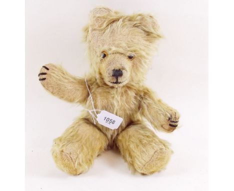A Pedigree vintage gold mohair teddy 