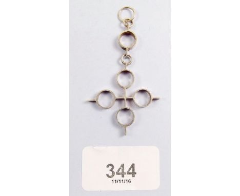 A silver vintage Finnish pendant by Kultateollisuus Ky