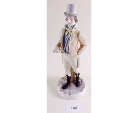 A Royal Worcester Hadley Collection figure Regency Gentleman 