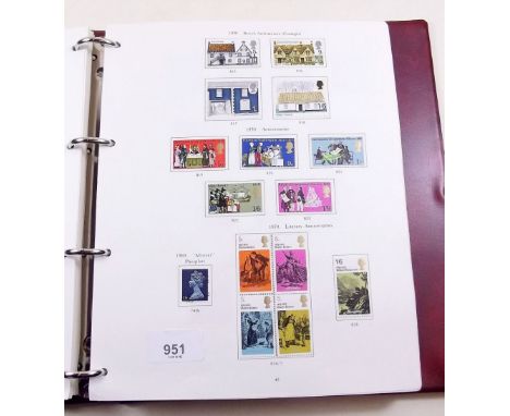 GB coll in Gibbons Album from 1840 1d black with QV oddments incl 1883 2/6d lilac and 5/= Rose (gu) EVII vals to 2/6d, GV inc