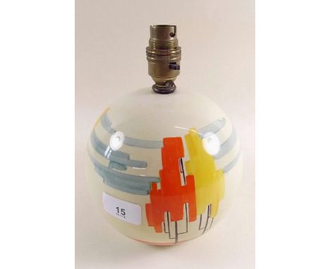 A Waite & Sons 1930's Art Deco table lamp 