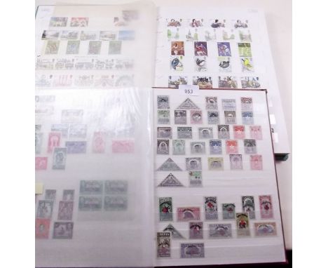Stockbook - u/m mint GB commems starting 1966 both not complete but incl millennium issues etc. plus further stockbook with u