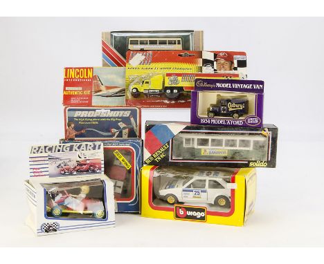 Diecast & Toys, including EFE, Original Omnibus, Lledo, Burago, Solido, Wooster, Lincoln International Fokka Kit, Marx Toys P