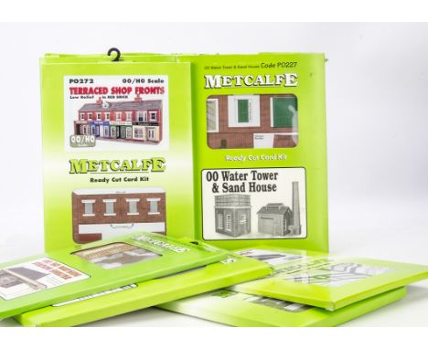 Metcalfe OO Scale Building Kits: a large collection of Buildings including Water Tower, Coaling Stage, Parish Church, Stone V