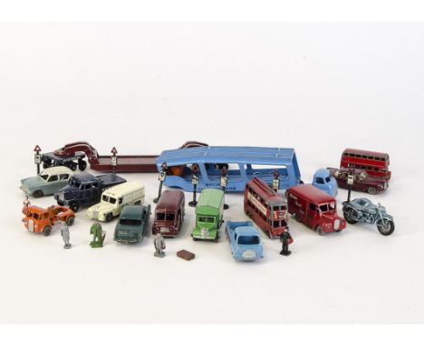 Various Matchbox and Modern Diecast,  including Ford Zodiac 33, Car Transporter, Scammel 6x6 Tractor and others, P-F (20+)