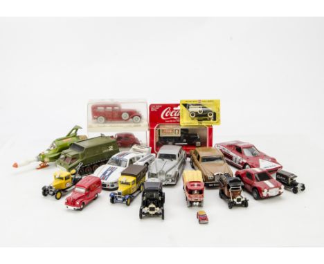 A Dinky Toys 353 Shado 2 Mobile, 351 UFO Interceptor, Polistil Rolls Royce Silver Cloud, others by Burago, Tonka, Efsi, Solid