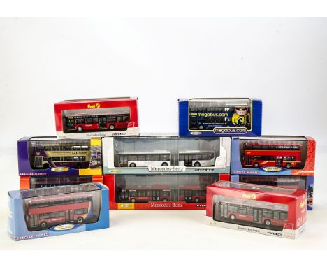 Creative Master 1:76 Buses, including Leyland Olympian, Alexander Royale, Alexander ALX400 bodied Dennis Trident and others, 