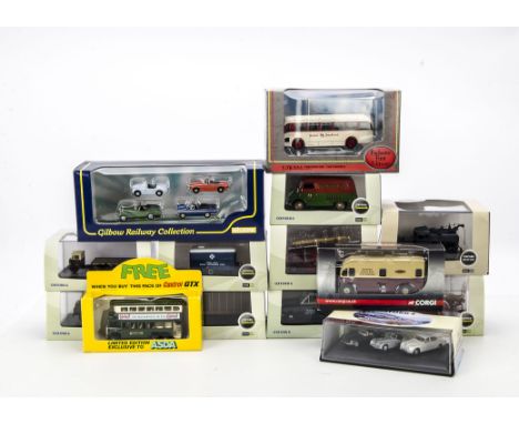 OO Scale Trucks and larger vehicles by Oxford Diecast and Others: including Fire Appliances, Farm Equipment, Oxford Christmas