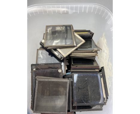 LOT OF MAGIC LANTERN SLIDES