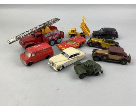 LOT OF CORGI AND OTHER DIECAST MODEL VEHICLES