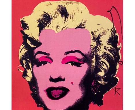 Andy WARHOL (1928-1987) (D'après) Marilyn,1967-1981Sérigraphie en couleur sur carton de l’Exposition « Andy Warhol- A Print R