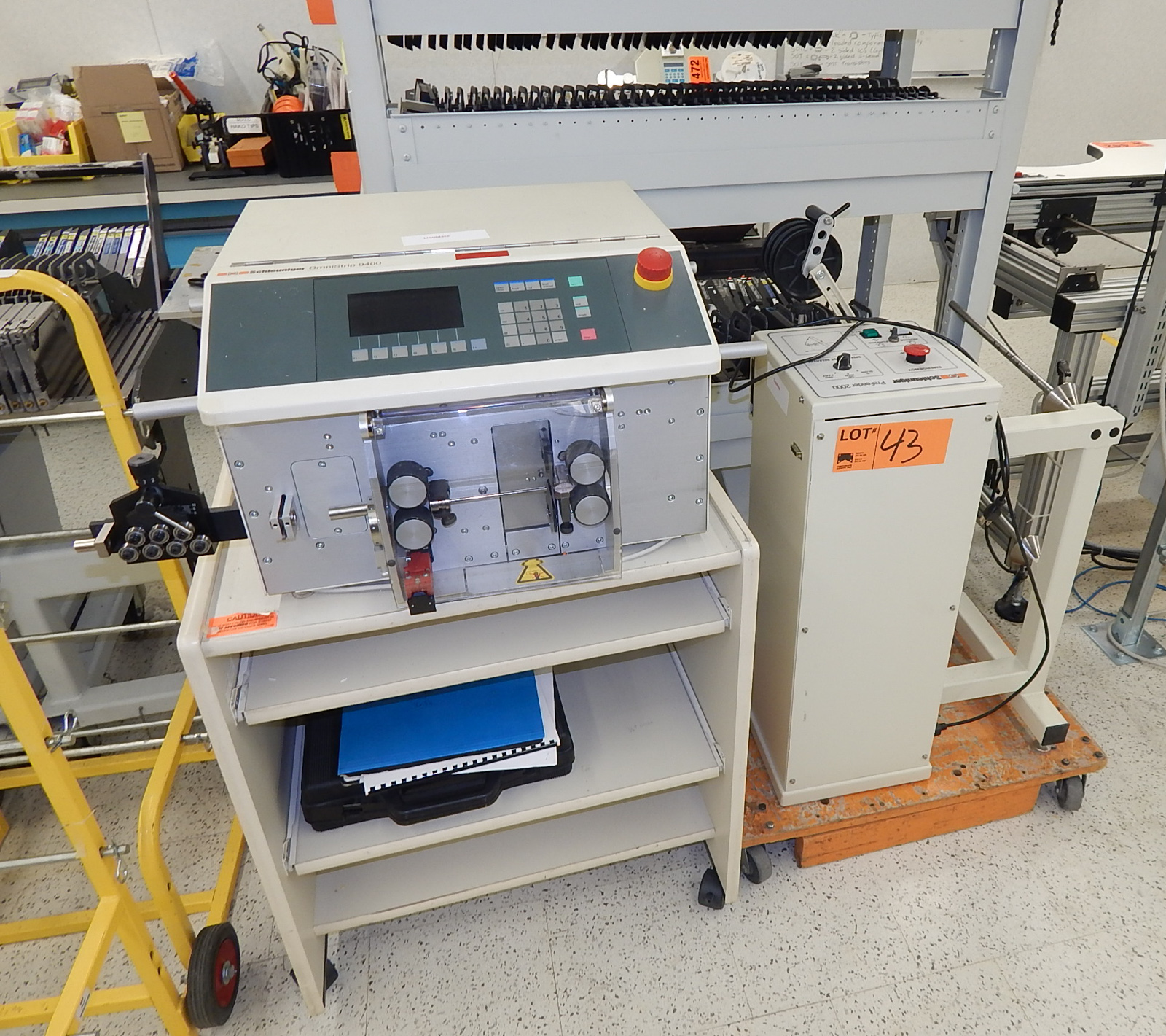 SCHLEUNIGER OMNISTRIP 9400 WIRE PROCESSING MACHINE