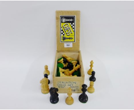 Jaques of London chess pieces (boxed) 