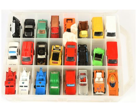 Corgi and similar, a group of unboxed to include, Corgi Freddy Flintstone Car, Corgi Aston Martin DB6, Corgi Junior Land Rove