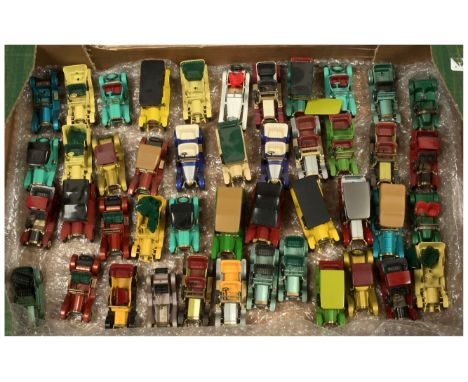 Matchbox Models of Yesteryear a large Unboxed group to include; Y2 Prince Henry Vauxhall&nbsp; - blue with silver bonnet &amp