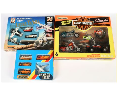 Matchbox Superfast group of Gift Sets (1) James Bond" - 4-piece Gift Set taken from the film "Licence to Kill" to include Pet
