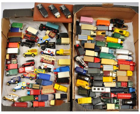 Lledo's, a large unboxed group of Vehicles to include, "Ringtons Tea", Pickfords", "Kodak" and others similar. - Good to Mint