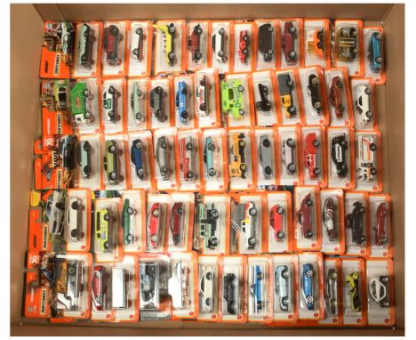 Matchbox Superfast a large blister packed group of Mattel Wheels Issues to include, #27 Ground Grabber, #68 Mitsubishi 3000GT