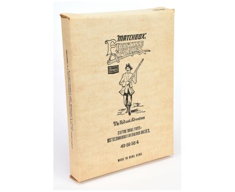 Matchbox Sears "Fighting Furies" - "The Red Coat Adventure" contained within sealed Sears white transit carton with illustrat