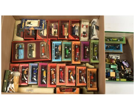 Matchbox Models of Yesteryear a mixed group to include Y4 1909 Opel Coupe -orange, black canopy, maroon seats; Y13 RAF Crossl