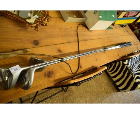 THREE DUNLOP TITANIUM MATRIX GOLF CLUBS