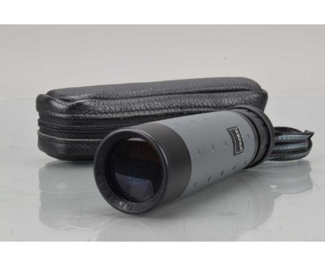 A Zeiss Conquest T* 10 x 25 Monocular, body G-VG, elements F, fungus, in soft case