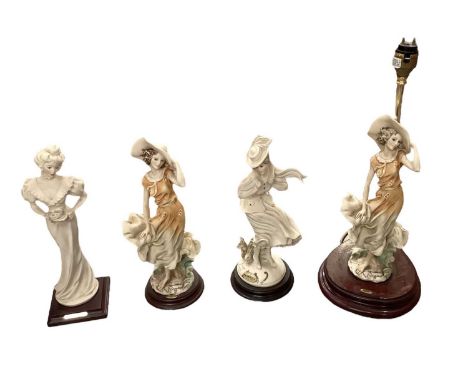 Eleven Florence Giuseppe Armani figures, all boxed, together with a box of various ornaments