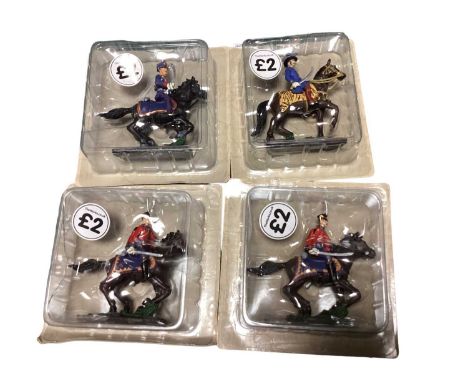 Warriors, Archers &amp; crossbow men, diecast Napoleonic Cavalry, Britains Guards &amp; others including mounted Life Guards,