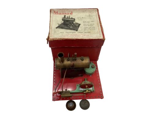Mamod SE2 Stationary Steam Engine boxed.