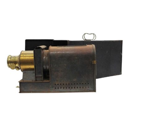 Perken Optimus magic lantern in case