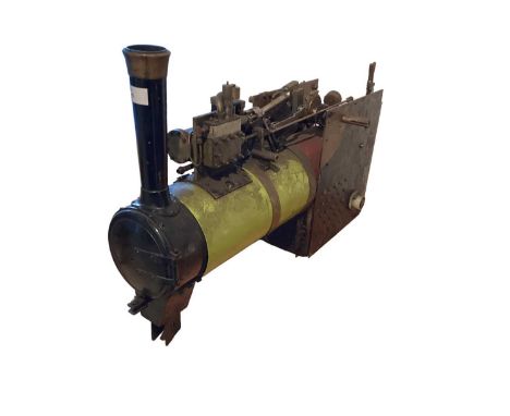 Live steam Freelance Traction Engine single cylinder 3" scale, soft solder boiler