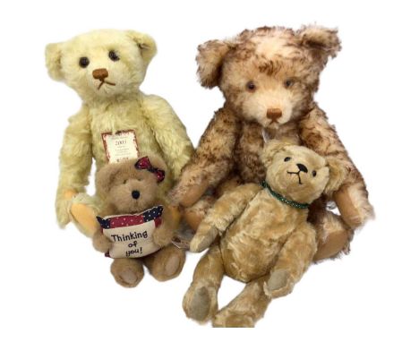 Steiff bears 01500, 660955 and 4072246, designer bears including Beardwell Bear, Diary bears and others. (9)