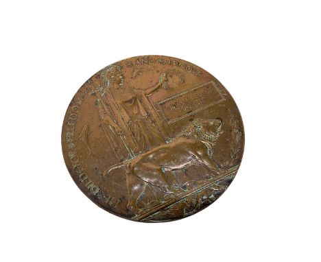 First World War Memorial (Death) plaque named to William George Mayfield