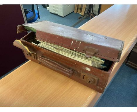 Collection of 1960s and later Football programmes to include West Ham and Tottenham, housed in a leather case.