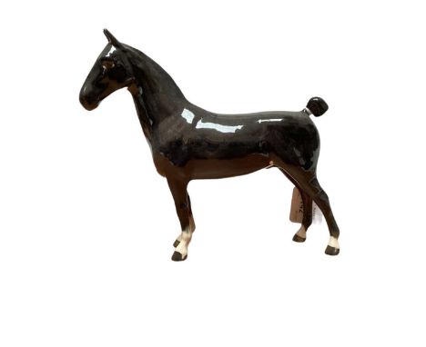 Beswick Ch Black Magic of Nork, model no. 1361, designed by Graham Orwell, 19cm highVery good condition 