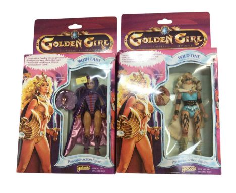 Selection of boxed Golden Girl figures including Wild One, OGRA, Moth Lady Vultura and others (10)