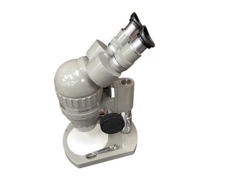 Two microscopes and a hydrometer