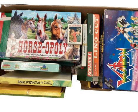 Selection of Spears vintage board games and others (qty)