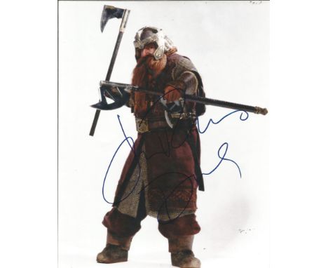 John Rhys Davies (Gimli) signed - Lord of the Rings - 10x8. Good Condition. All signed pieces come with a Certificate of Auth