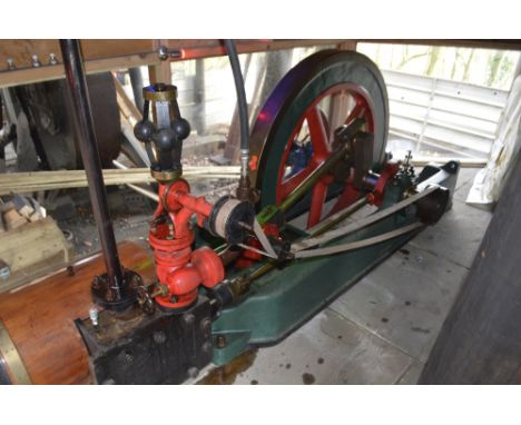 A beam engine by Manlove Alliott & Co. Ltd. Engineers Nottingham, named Kathleen, refurbished ca.2009.