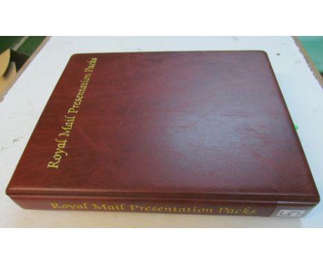 A Royal Mail album mid value First and Second
