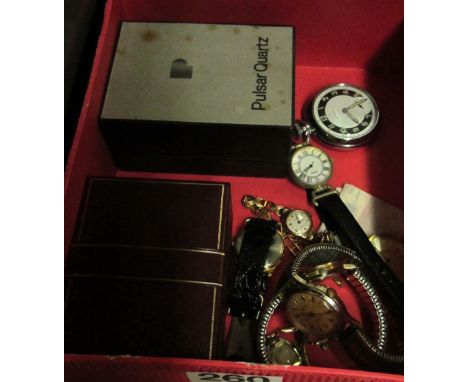 A Rotary gent's watch, Ingersol gent's watch and other watches