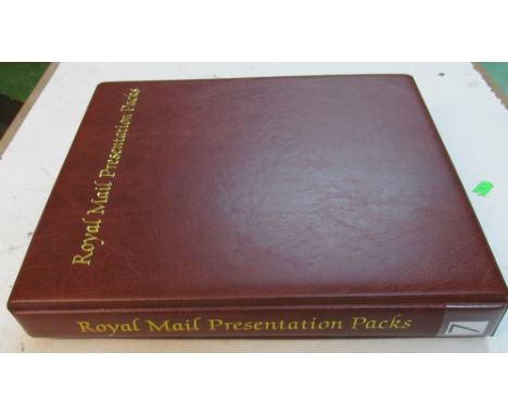 A Royal Mail album mid value First, Second and Europe