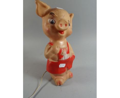 A Novelty Child's Night Light in The Form of A Pig.