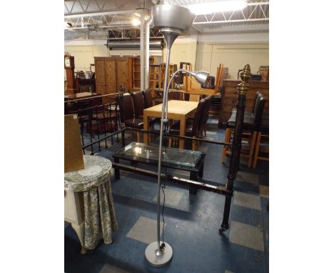 A Modern Uplighter/Reading Lamp. 