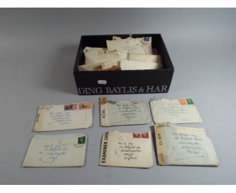 A Box of WWII Letters Between Navy Rating and His Sweetheart.