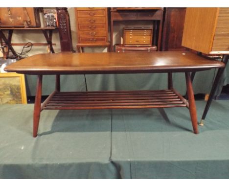 An Ercol Rectangular Coffee Table. 