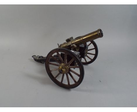 A Scale Model of An American Gatling Gun.